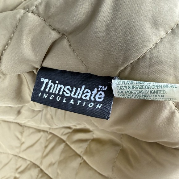 L.L. Bean Corduroy Barn Work Coat Chore Jacket Womens 1X Teal Quilted VTG 90s - Picture 8 of 12